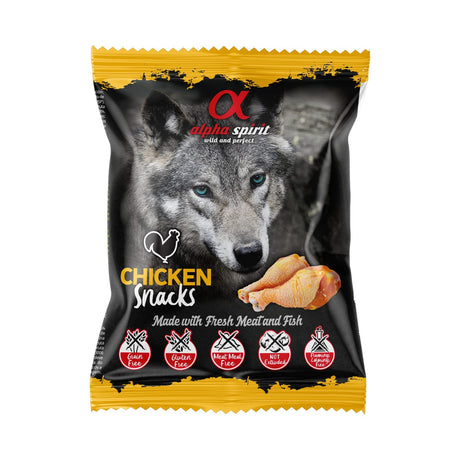 Produkt ALPHA SPIRIT Przekąski dla psa Przysmak dla psa ALPHA SPIRIT kostki z kurczaka 50 g S00982