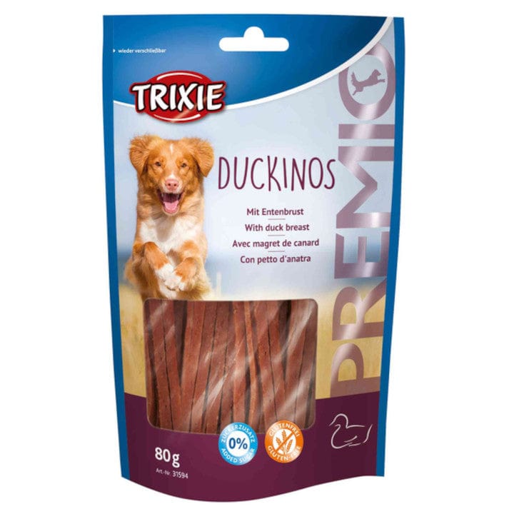 Produkt TRIXIE Przekąski dla psa TRIXIE Snacki Premio z piersi kaczki - przysmak dla psa - 80g 045446