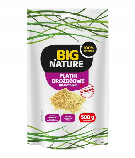 Produkt BIG NATURE Przyprawy BIG NATURE 500g Płatki drożdżowe nieaktywne 001924