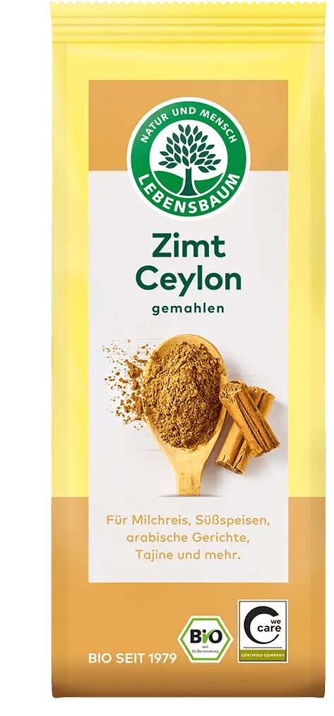 Produkt LEBENSBAUM Przyprawy LEBENSBAUM Cynamon Cejloński mielony BIO 50g 049856