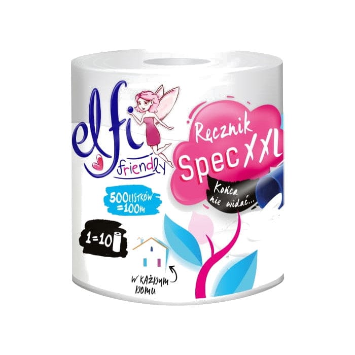 Produkt ELFI Ręczniki papierowe Ręcznik papierowy ELFI A&#39;1 FRIENDLY XXL 100m S01108