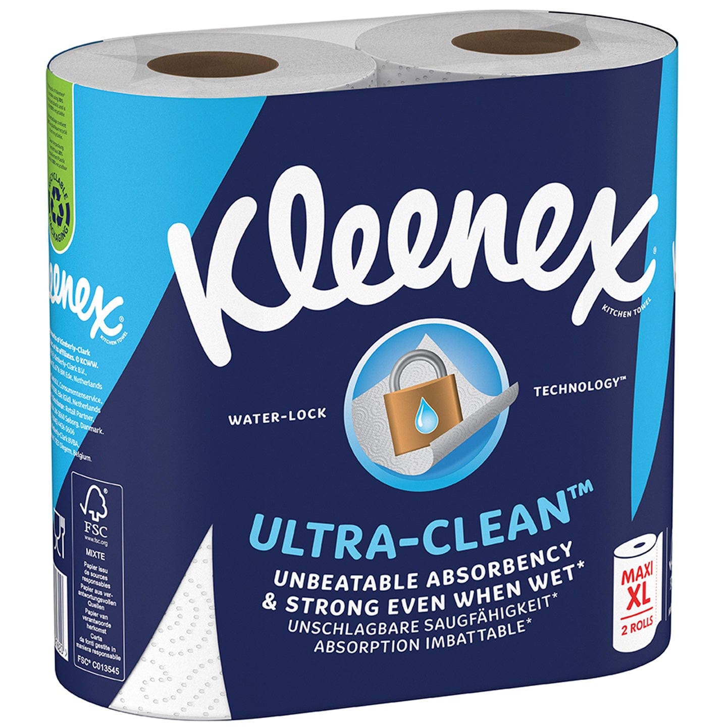Produkt KLEENEX Ręczniki papierowe Ręcznik papierowy KLEENEX Ultra Clean 74 listki 035937