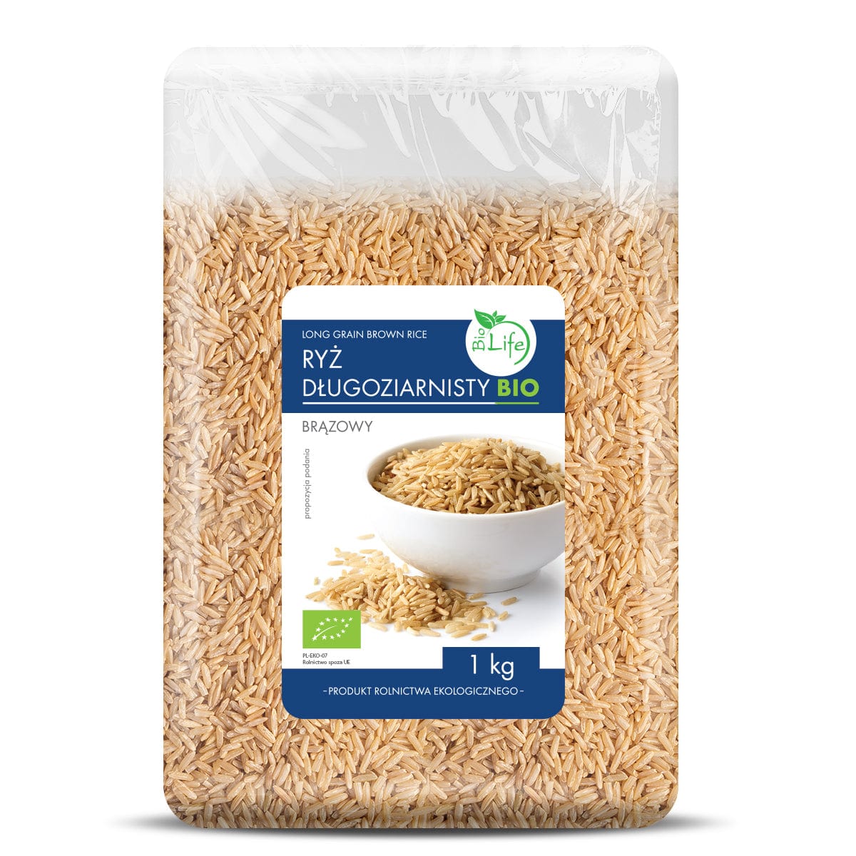 Produkt BIOLIFE Ryż Ryż brązowy BIOLIFE ekologiczny długoziarnisty BIO 1 kg 052354