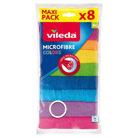 Produkt VILEDA Ściereczki VILEDA Mikrofibra Colors 8 szt 025923