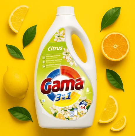 Produkt GAMA Skoncentrowany Żel do prania GAMA Citrus 44 prania 1,98l 052632