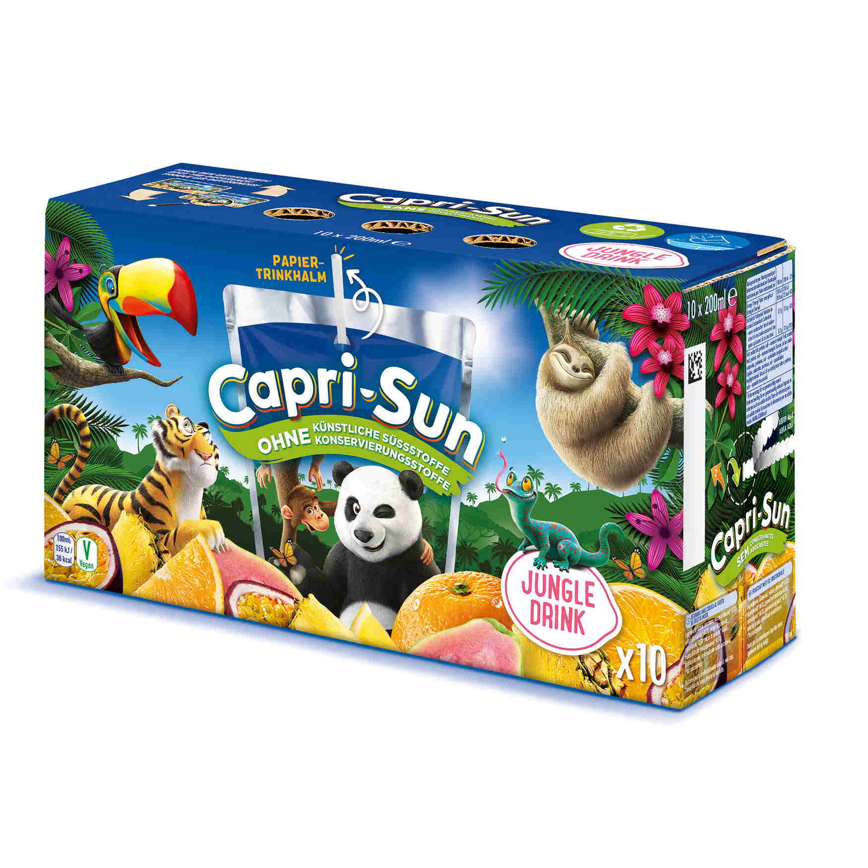 Produkt CAPRI Soki i nektary Sok CAPRI SUN Jungle Drink 10x0,2 l 036190