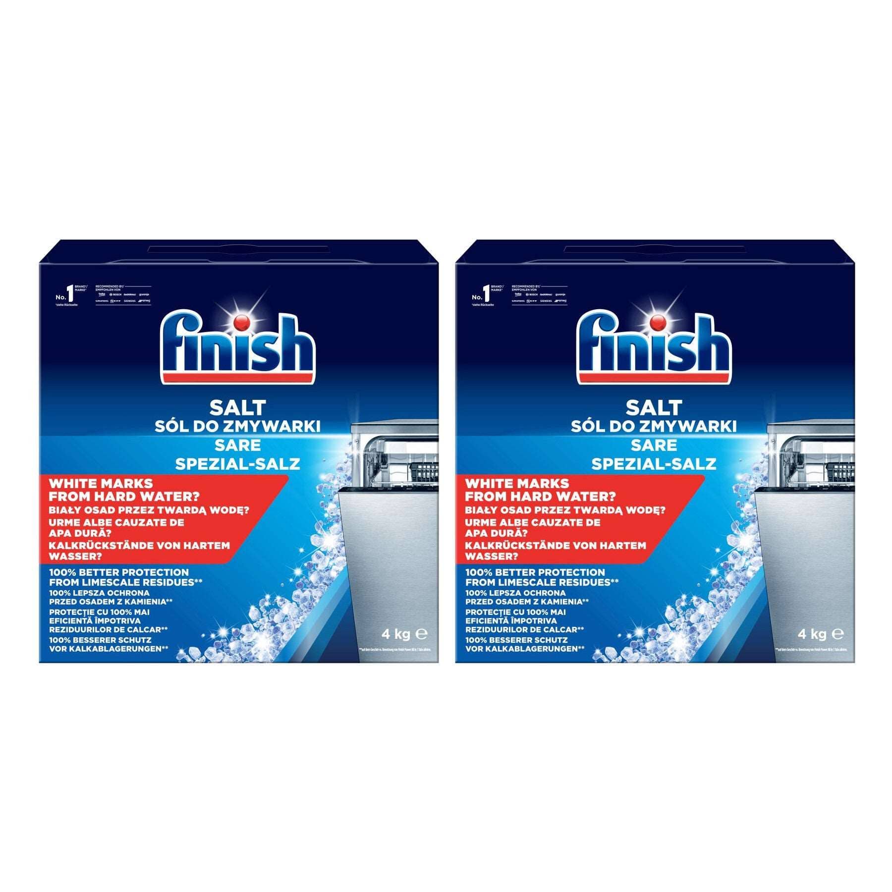 Produkt FINISH Sole do zmywarki 2x Sól do zmywarki FINISH ochronna 4 kg K_011072_2