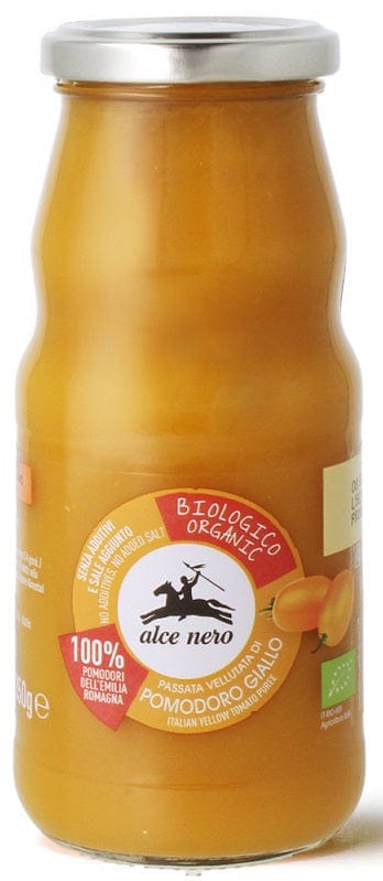 Produkt ALCE NERO (włoskie produkty) SOS POMIDOROWY PASSATA (Z POMIDORÓW ŻÓŁTYCH) BIO 350 g - ALCE NERO 8009004814981