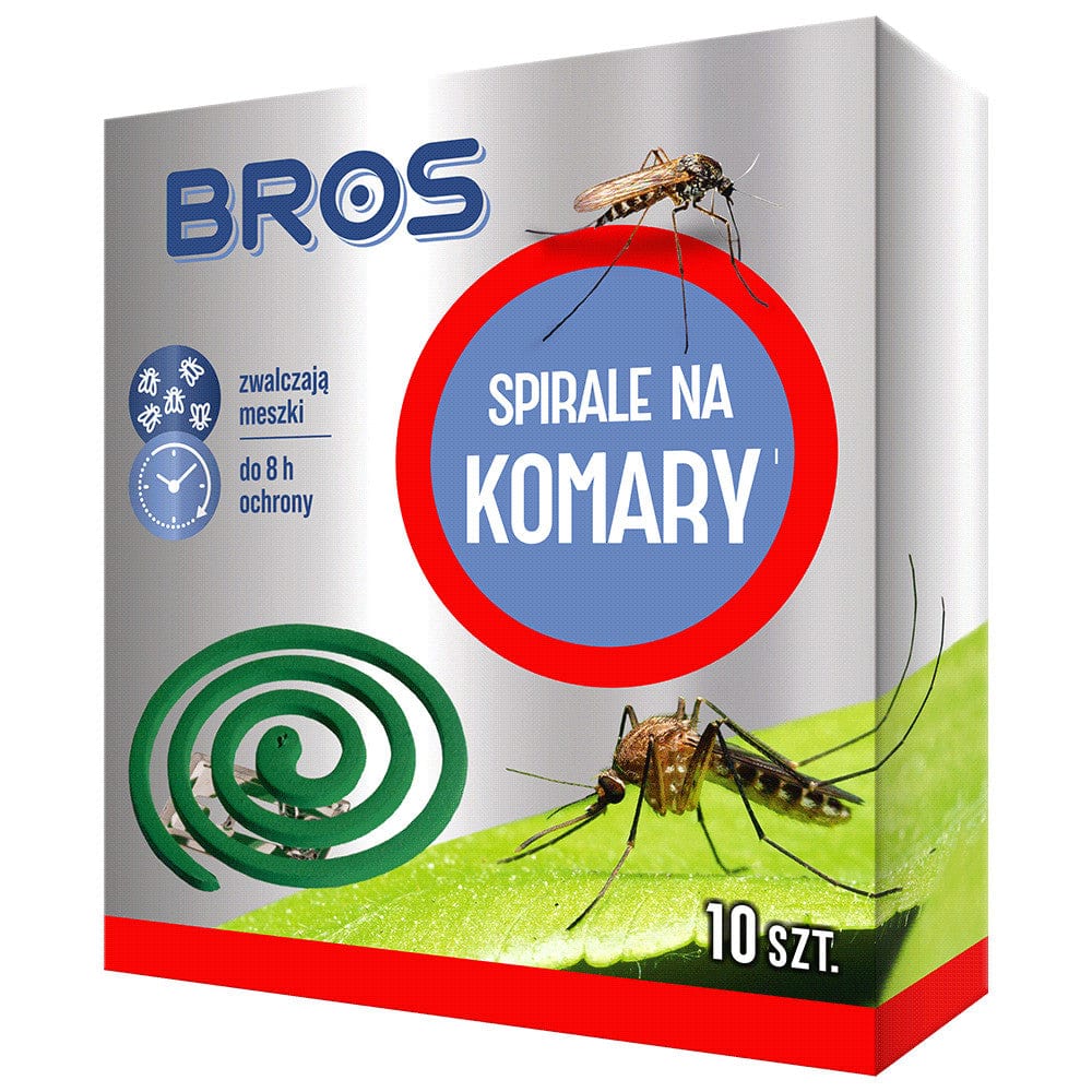 Produkt BROS Spirala odstraszacz BROS Na komary meszki 10 szt 045923