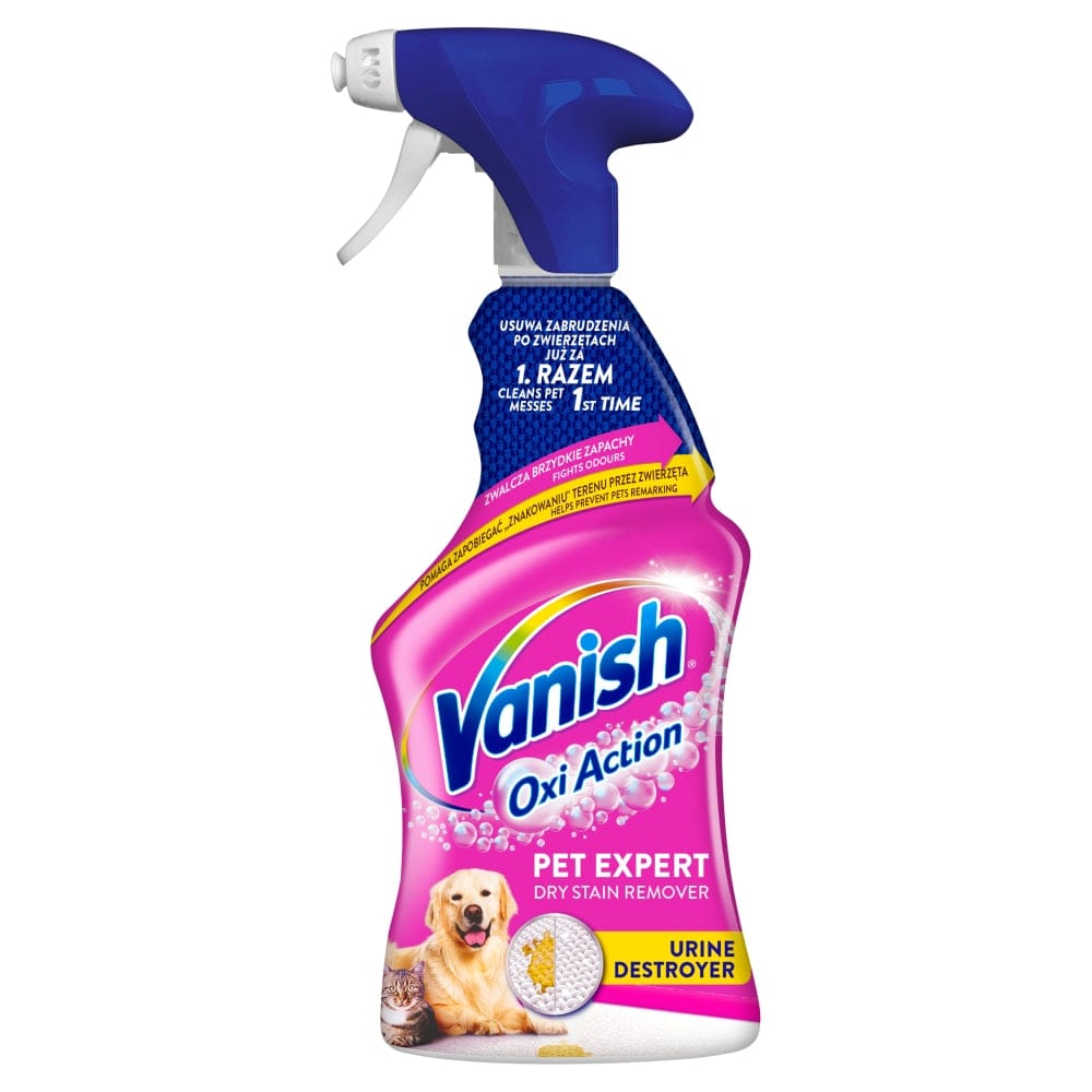 Produkt VANISH Spray czyszczący VANISH Oxi Action Pet Expert 500 ml S02198