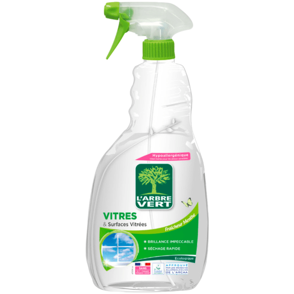 Produkt L'ARBRE VERT Spray do mycia okien L'ARBRE VERT Vitres Menthe 740 ml 012114