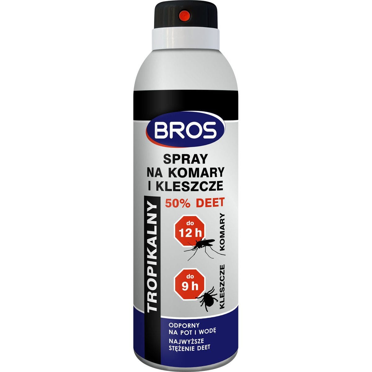 Produkt BROS Spray na komary i kleszcze 50% BROS DEET 180ml 045916