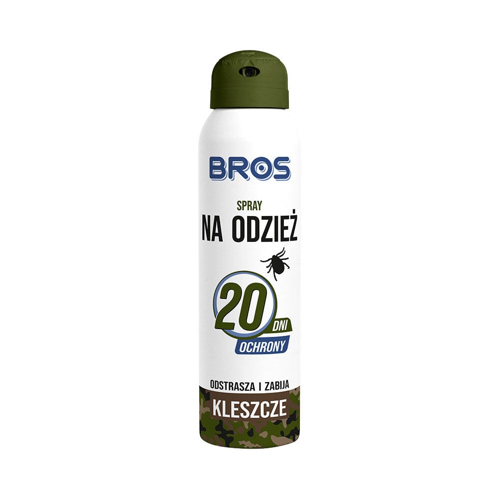 Produkt BROS Spray na odzież BROS Kleszcze 20 dni ochrony 90 ml 045943