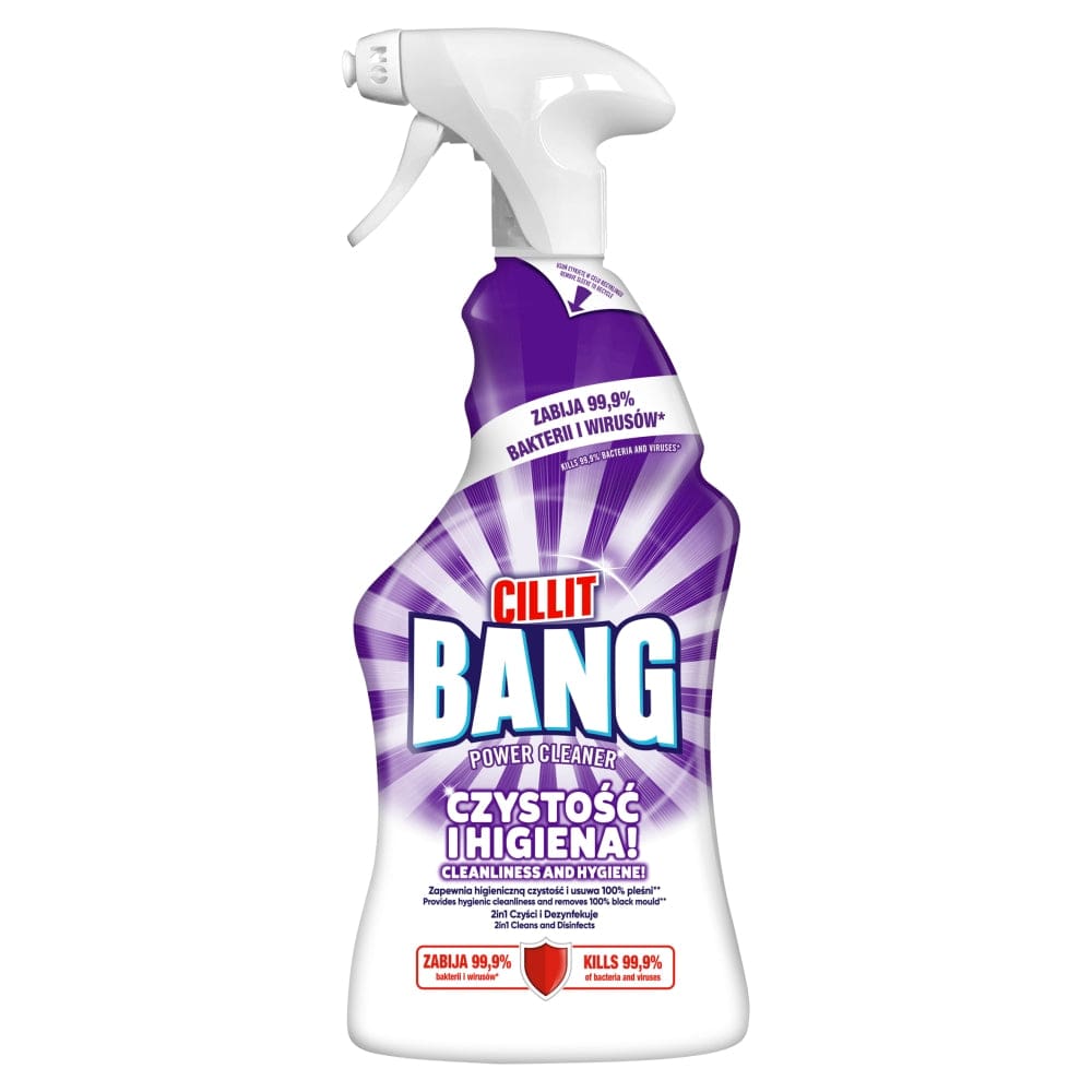 Produkt CILLIT BANG Środek czyszczący w sprayu CILLIT BANG Czystość & Higiena 2w1 750ml 006489