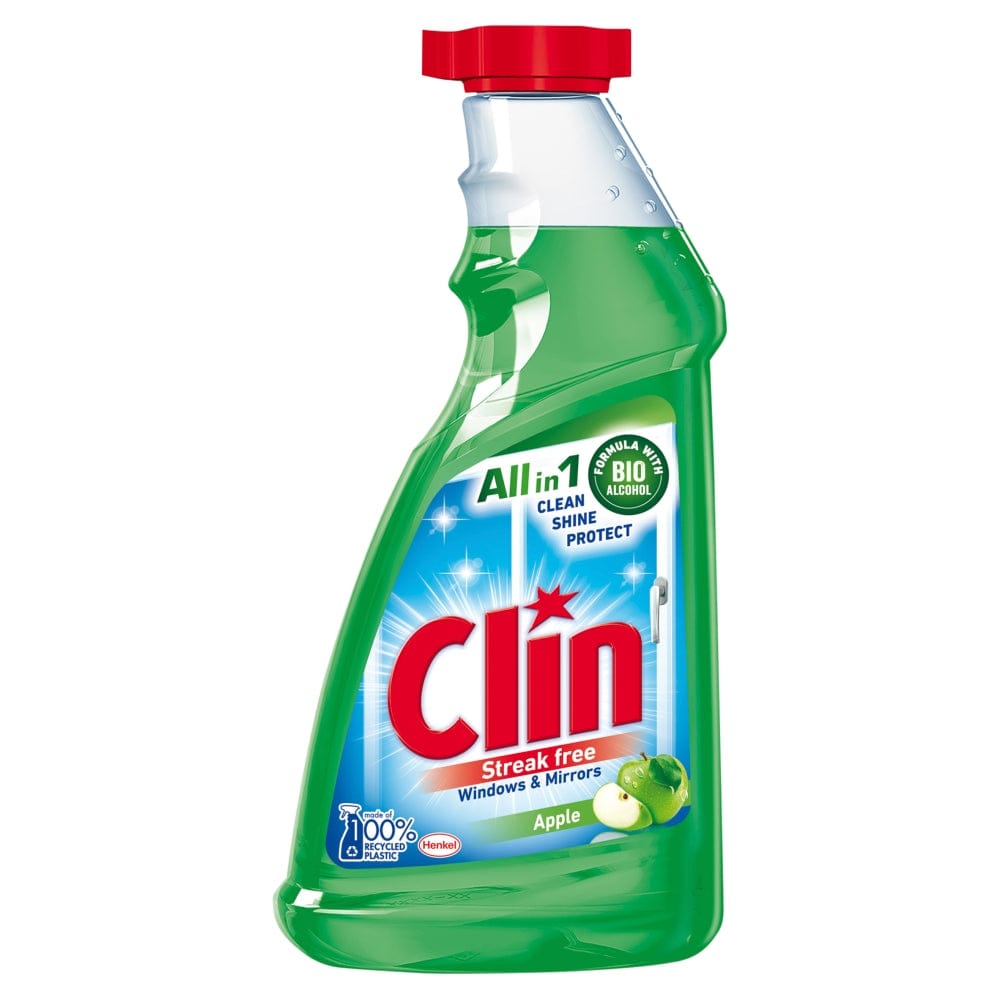 Produkt CLIN Środki do szyb Płyn do mycia szyb CLIN Jabłkowy zapas 500 ml 018949