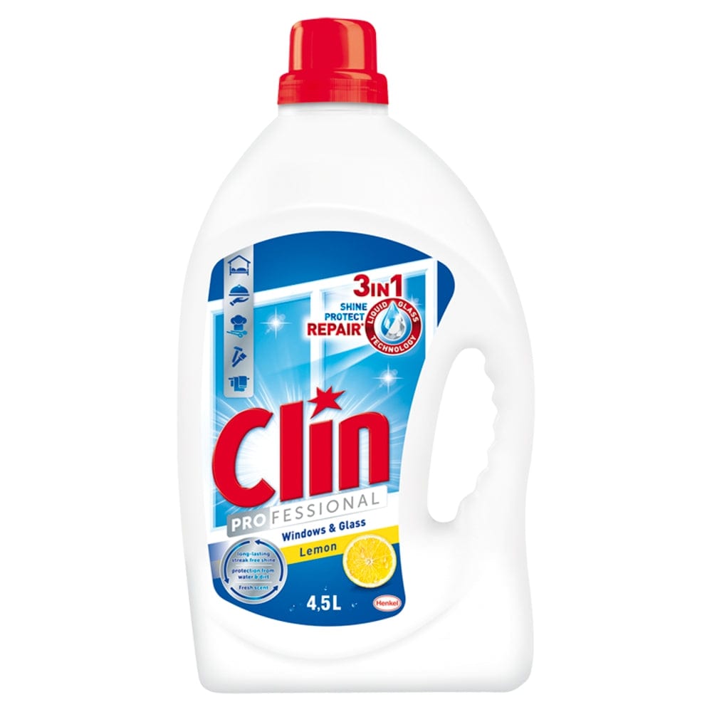 Produkt CLIN Środki do szyb Płyn do mycia szyb CLIN Lemon 4,5l 001869