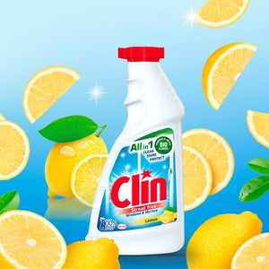 Produkt CLIN Środki do szyb Płyn do mycia szyb CLIN Lemon zapas 500 ml 018948