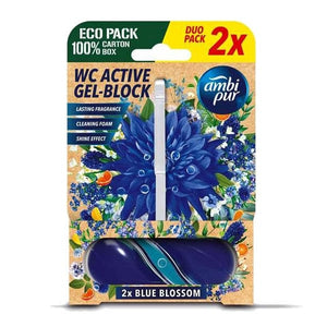 Produkt AMBI PUR Środki do toalet Zawieszka do WC AMBI PUR Blue Blossom Duo Pack 2x 45g 000095