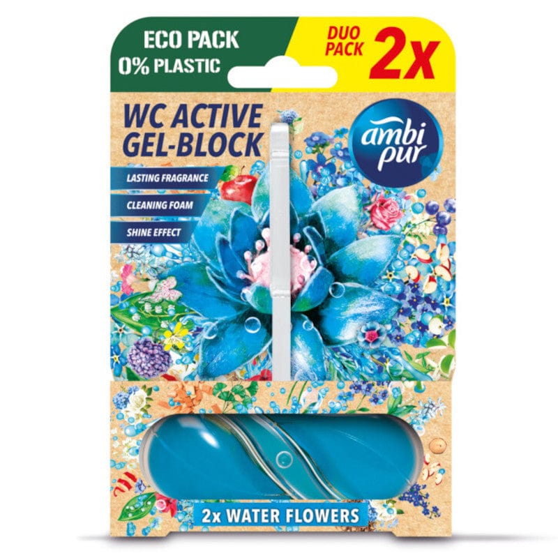 Produkt AMBI PUR Środki do toalet Zawieszka do WC AMBI PUR Water Flowers Duo Pack 2x45g 000093