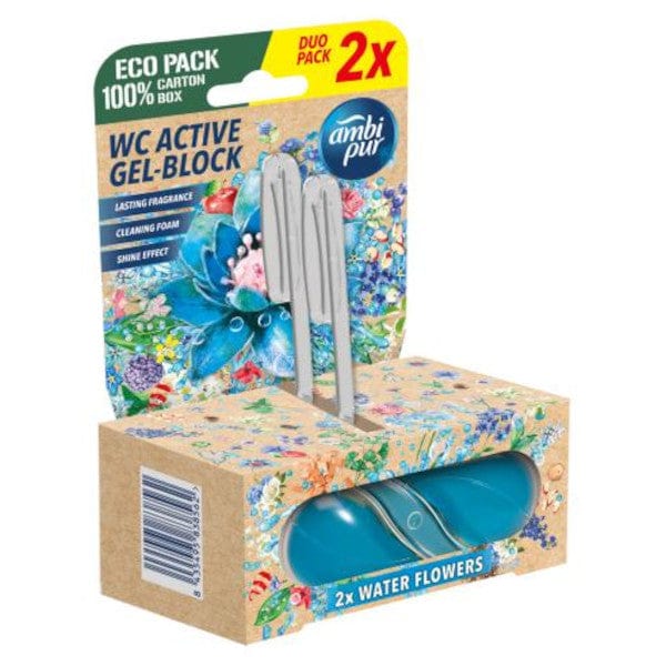 Produkt AMBI PUR Środki do toalet Zawieszka do WC AMBI PUR Water Flowers Duo Pack 2x45g 000093