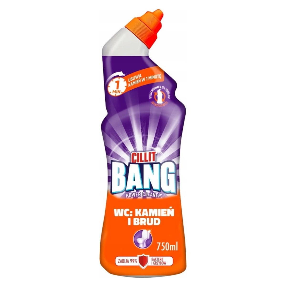 Produkt CILLIT BANG Środki do toalet Żel do wc CILLIT BANG Power Cleaner KAMIEŃ I BRUD 750ml 001813