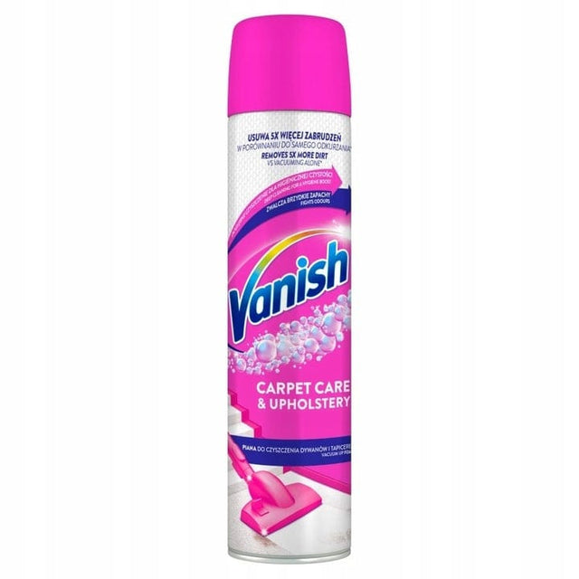 Produkt VANISH Środki specjalistyczne Pianka do czyszczenia dywanów VANISH Clean and Fresh 600ml 002480