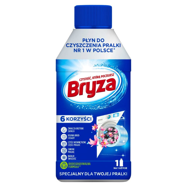 Produkt BRYZA Środki specjalistyczne Płyn do czyszczenia pralki BRYZA Original 250ml 052509