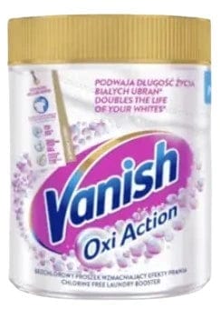 Produkt VANISH Środki specjalistyczne Proszek  do prania wybielacz VANISH Multi Action White  625g 002045