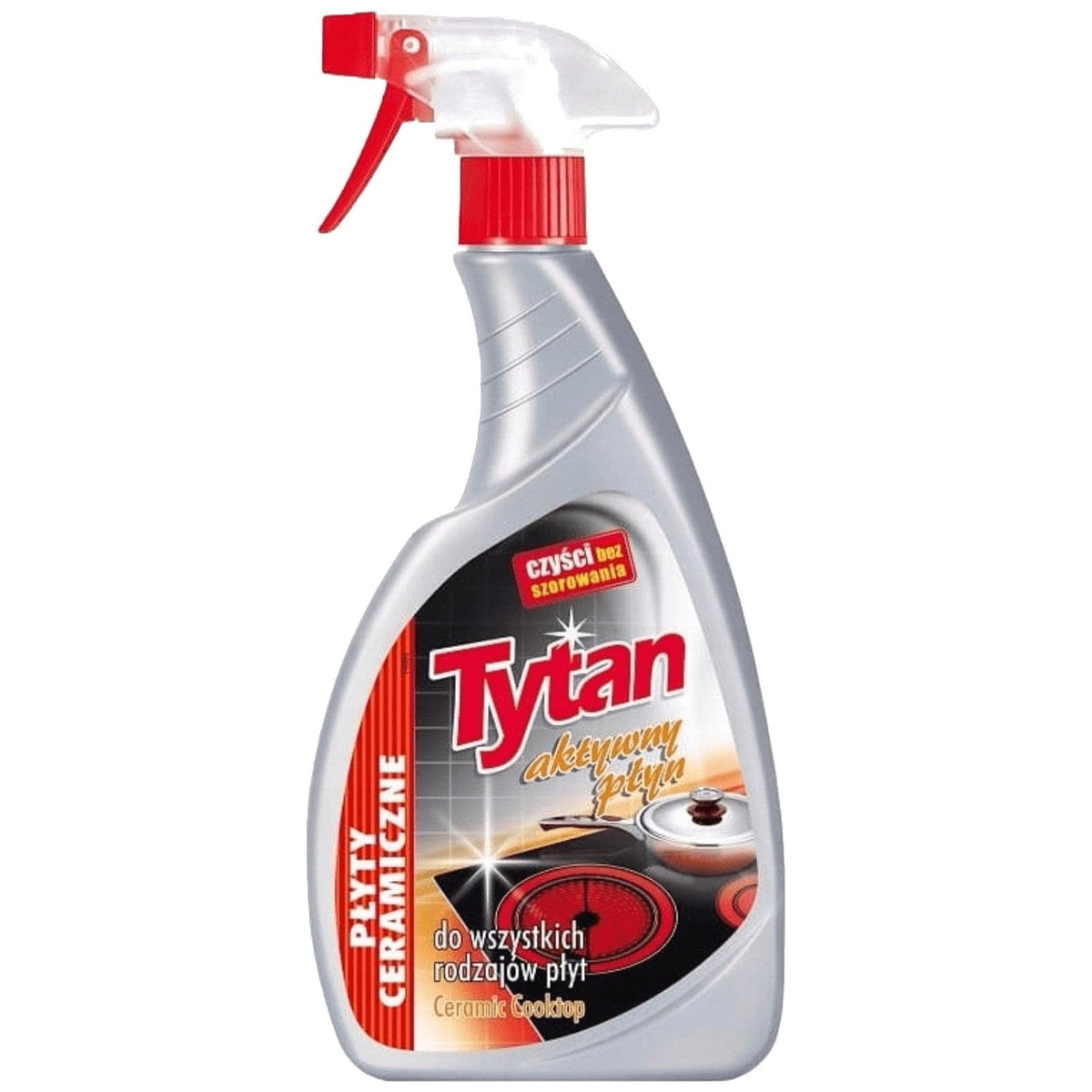 Produkt TYTAN Środki specjalistyczne Spray do czyszczenia TYTAN Płyty ceramiczne 500 ml S02194