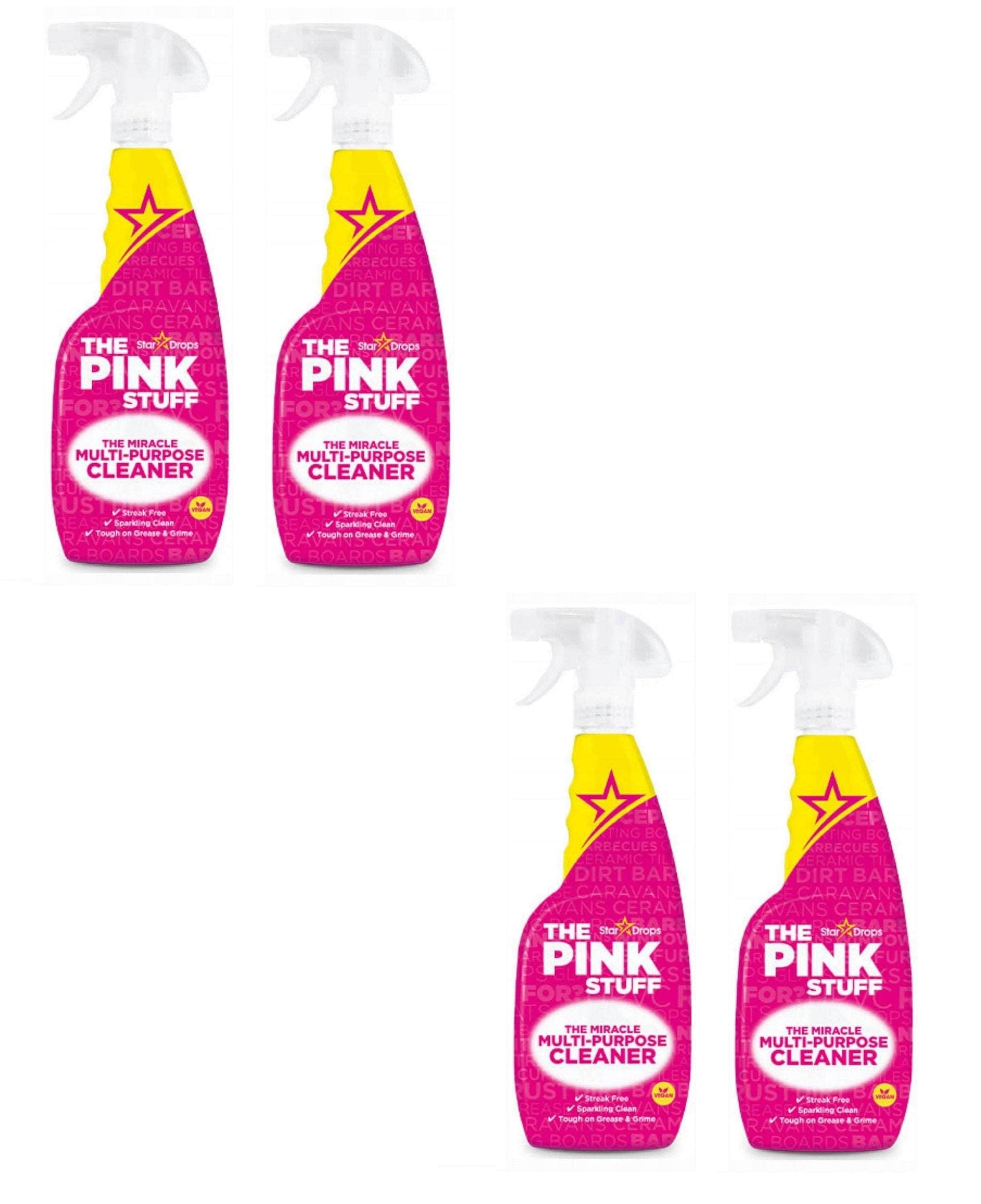 Produkt THE PINK STUFF Środki uniwersalne 4x Wielofunkcyjny środek czyszczący THE PINK STUFF Multi-Purpose Cleaner 750 ml K_027827_4