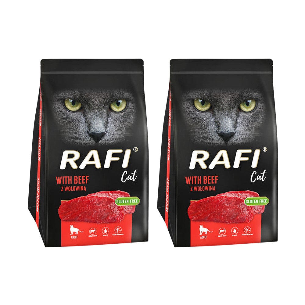 Produkt RAFI Sucha karma dla kota 2x Karma sucha dla kota RAFI CAT z wołowiną 1,5 kg K_S00915_2