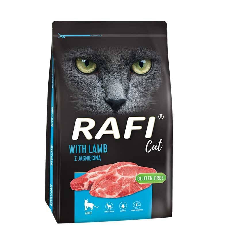 Produkt RAFI Sucha karma dla kota Karma sucha dla kota RAFI CAT z jagnięciną 7 kg S00455