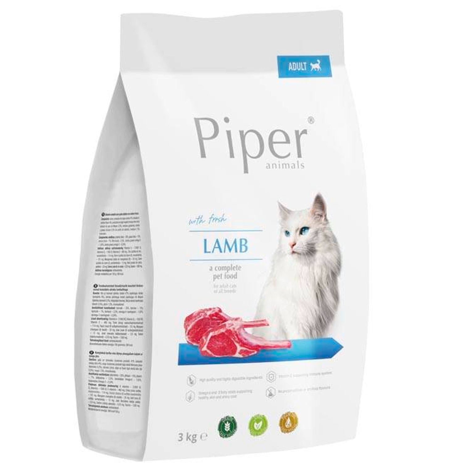 Produkt DOLINA NOTECI Sucha karma dla kota PIPER ze świeżą jagnięciną 3 kg 039022