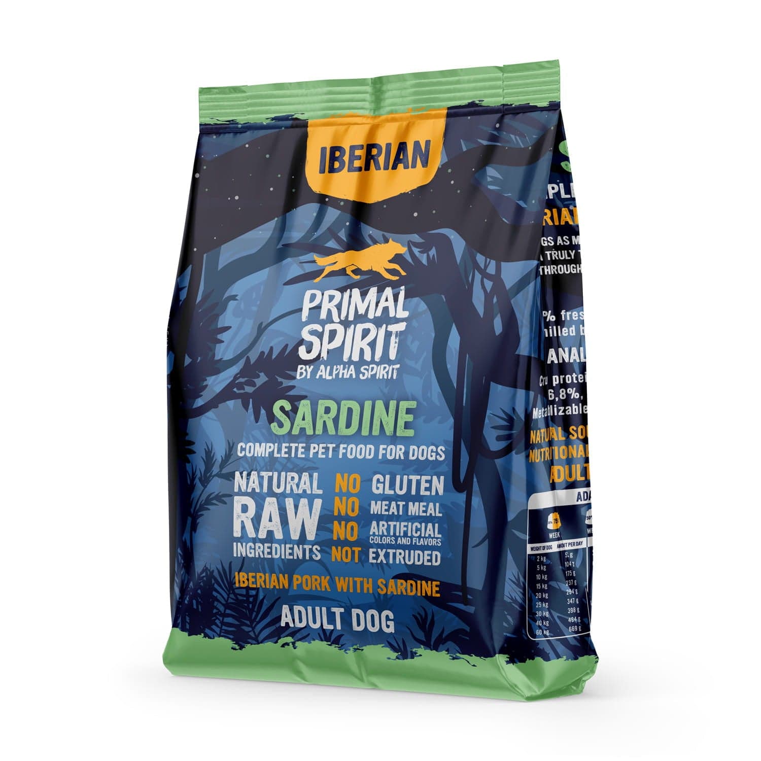 Produkt PRIMAL SPIRIT Sucha karma dla psa Karma sucha dla psa PRIMAL SPIRIT Iberian Sardine 1kg S01247