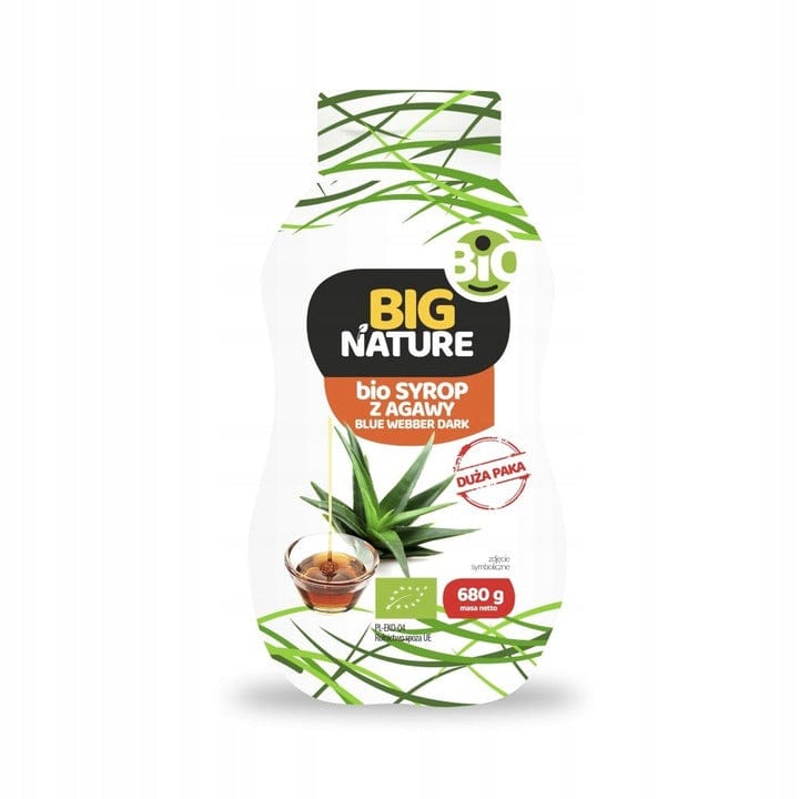 Produkt BIG NATURE Syropy BIG NATURE 680g BIO Blue webber dark Syrop z agawy 001908