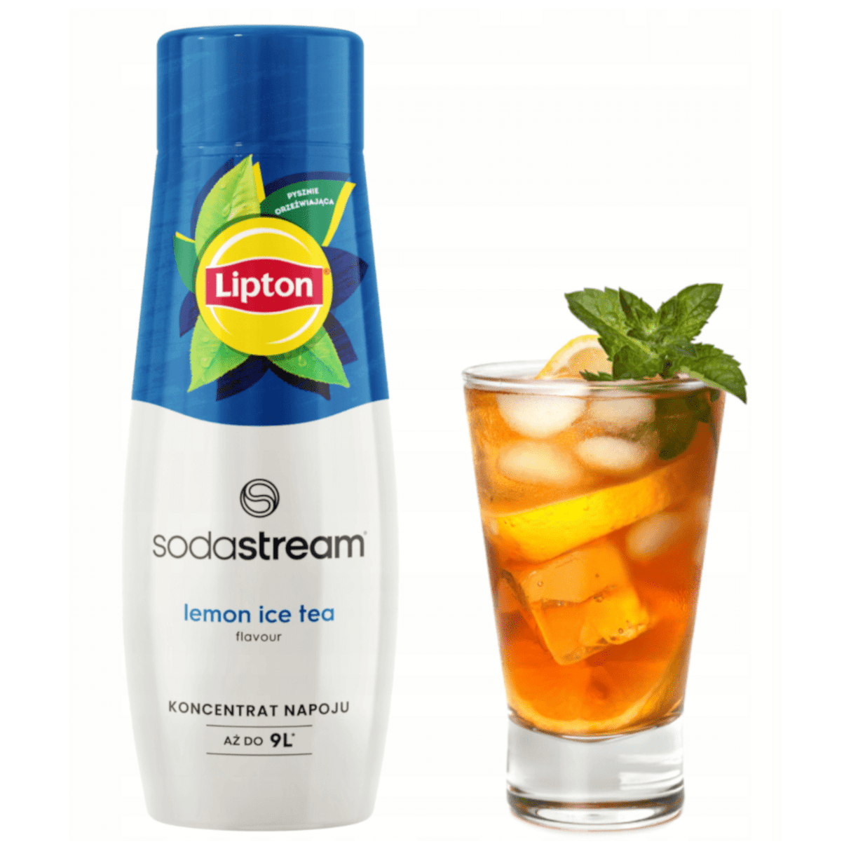 Produkt SODA STREAM Syropy Syrop koncentrat SODASTREAM Lipton Ice Tea Lemon 440 ml 002740