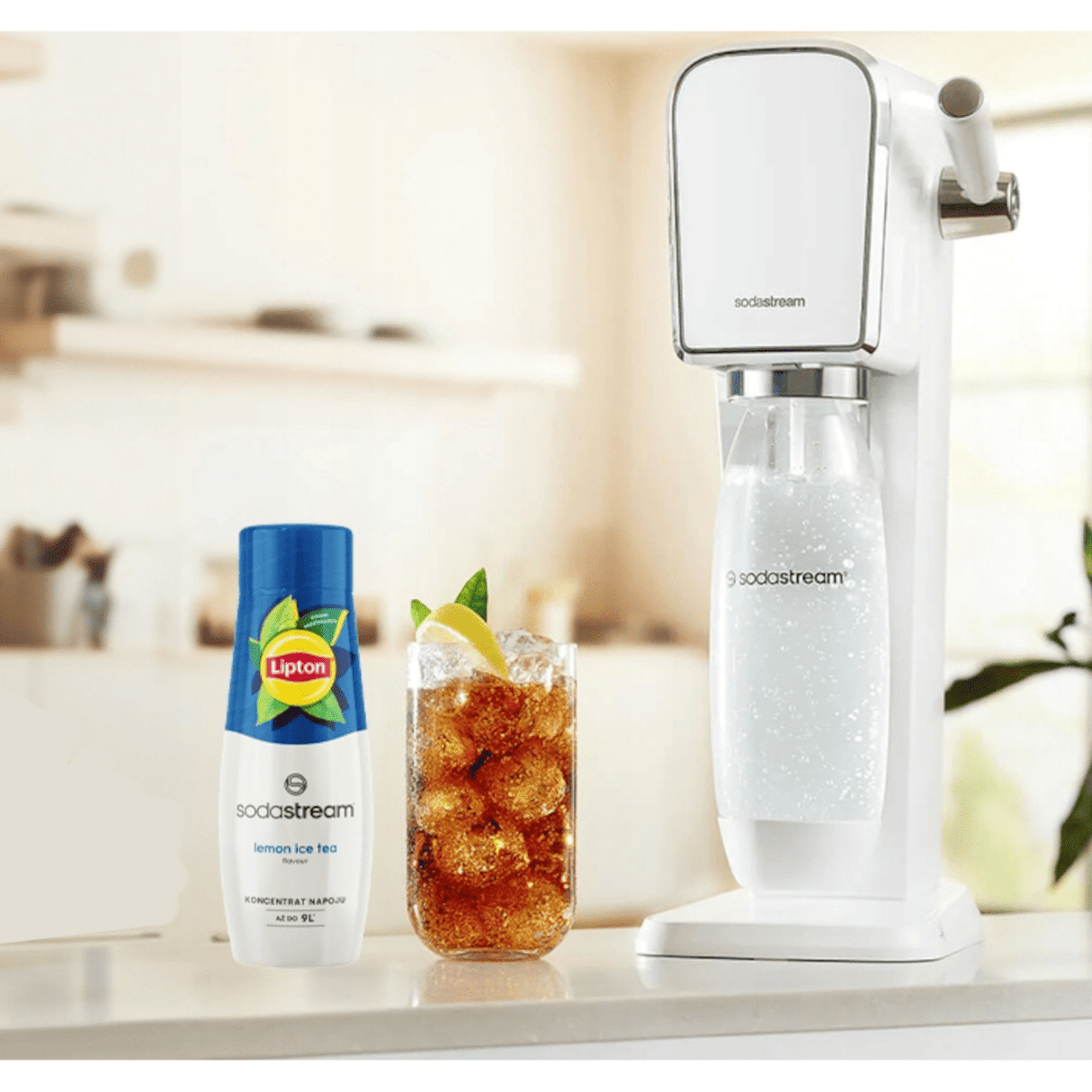 Produkt SODA STREAM Syropy Syrop koncentrat SODASTREAM Lipton Ice Tea Lemon 440 ml 002740