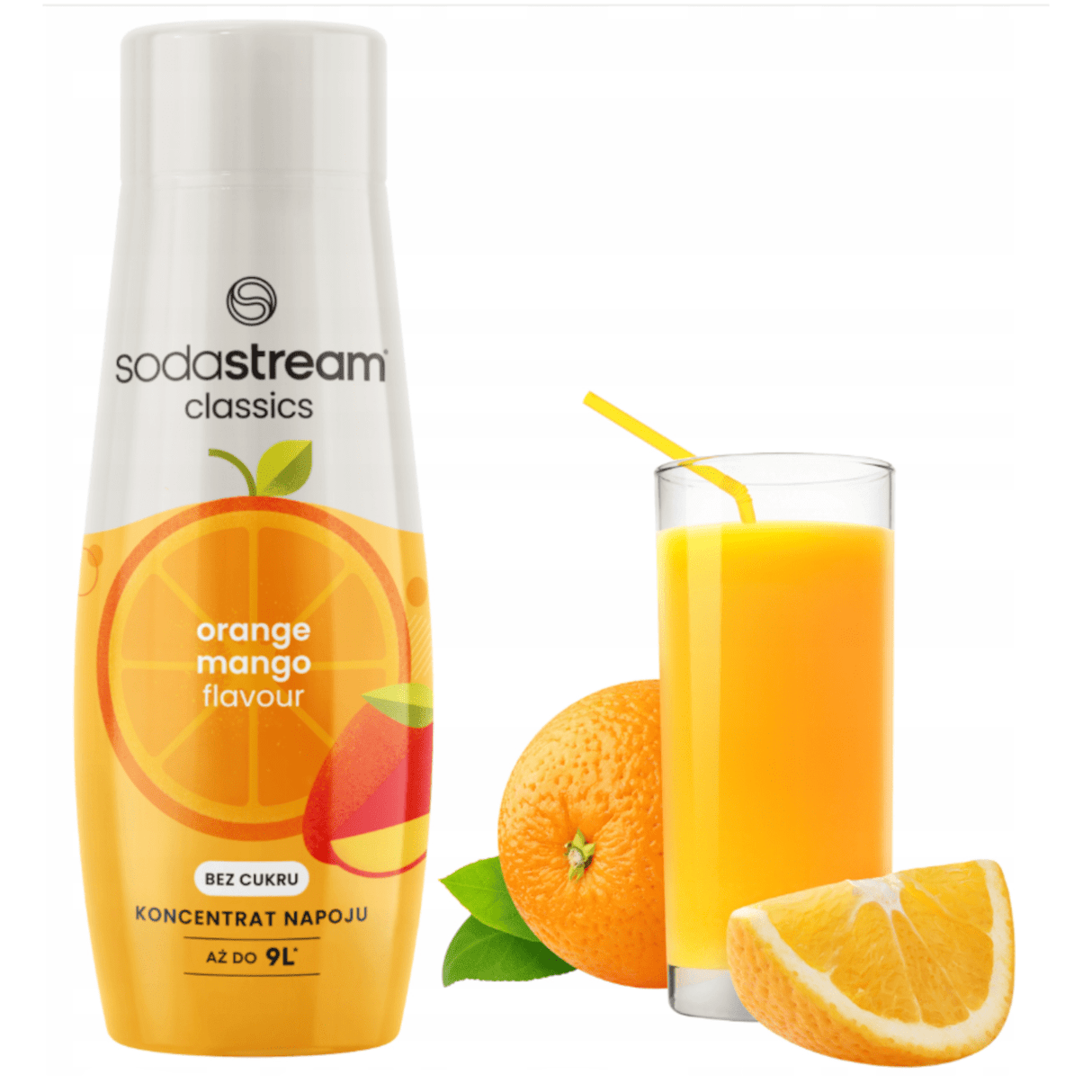 Produkt SODA STREAM Syropy Syrop koncentrat SODASTREAM Orange Mango Zero 440ml 002745