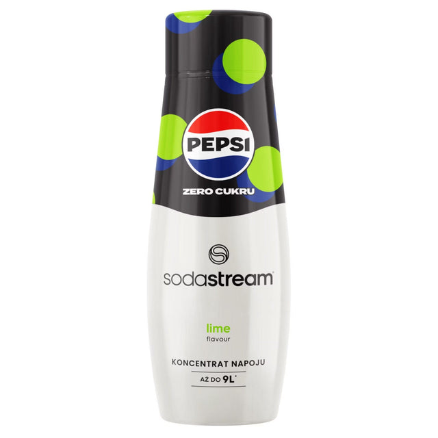 Produkt SodaStream Syropy Syrop koncentrat SODASTREAM Pepsi Max Lime 440ml 002742