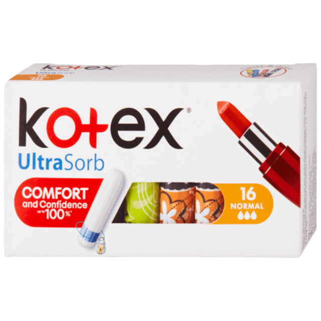 Produkt KOTEX Tampony Tampony KOTEX Normal UltraSorb 16 sztuk 020420