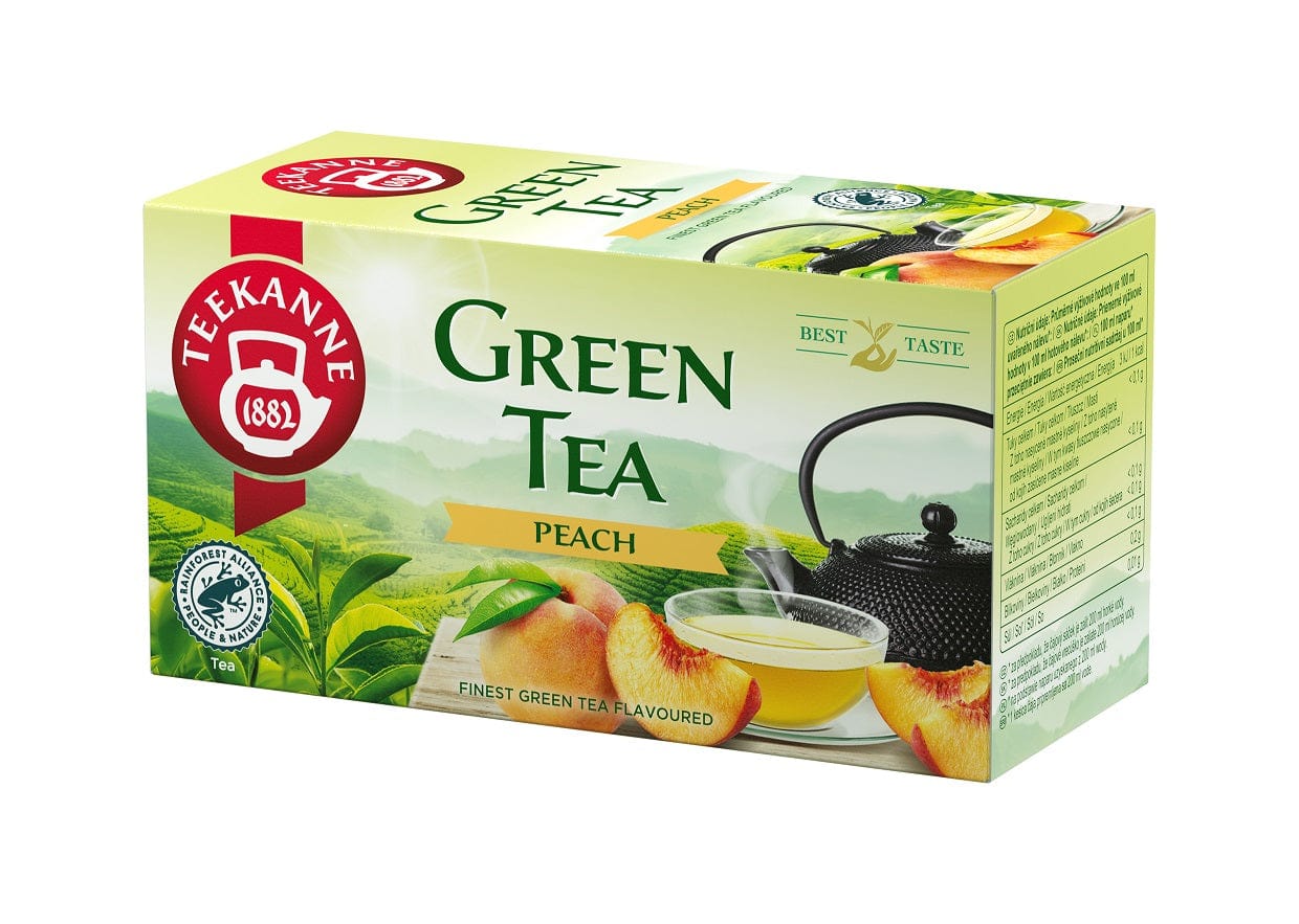 Produkt TEEKANNE TEEKANNE 20szt Green Tea Peach Herbata 000597