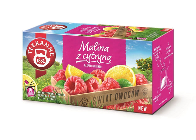 Produkt TEEKANNE TEEKANNE 20szt Malina z cytryną Herbata 000645