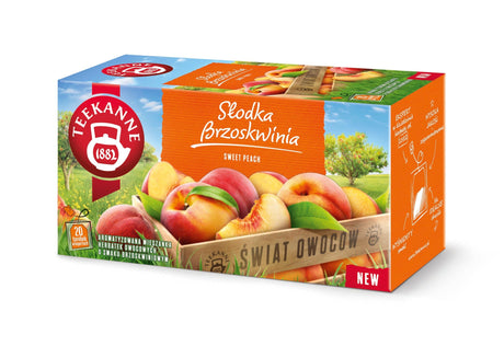 Produkt TEEKANNE TEEKANNE 20szt Słodka Brzoskwinia Herbata 000639