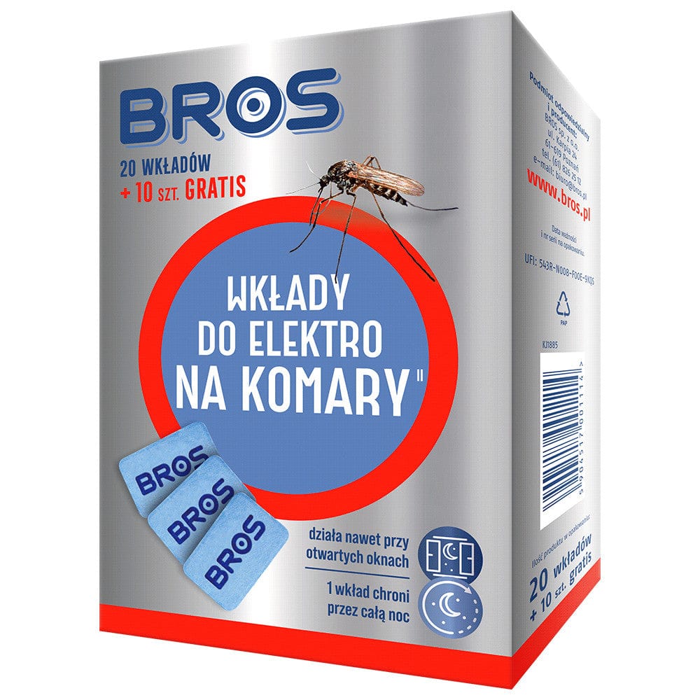 Produkt BROS Wkłady wymienne BROS Do elektro 30 szt 045907
