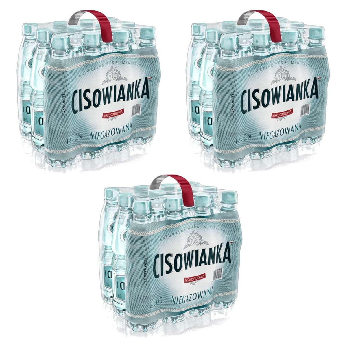 Produkt Cisowianka Woda 36x Woda mineralna CISOWIANKA niegazowana 0,5 l K_S01046_36
