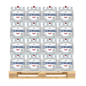 Produkt Cisowianka Woda Woda mineralna CISOWIANKA lekko gazowana 0,5 l Paleta 1512 szt K_039190_1512