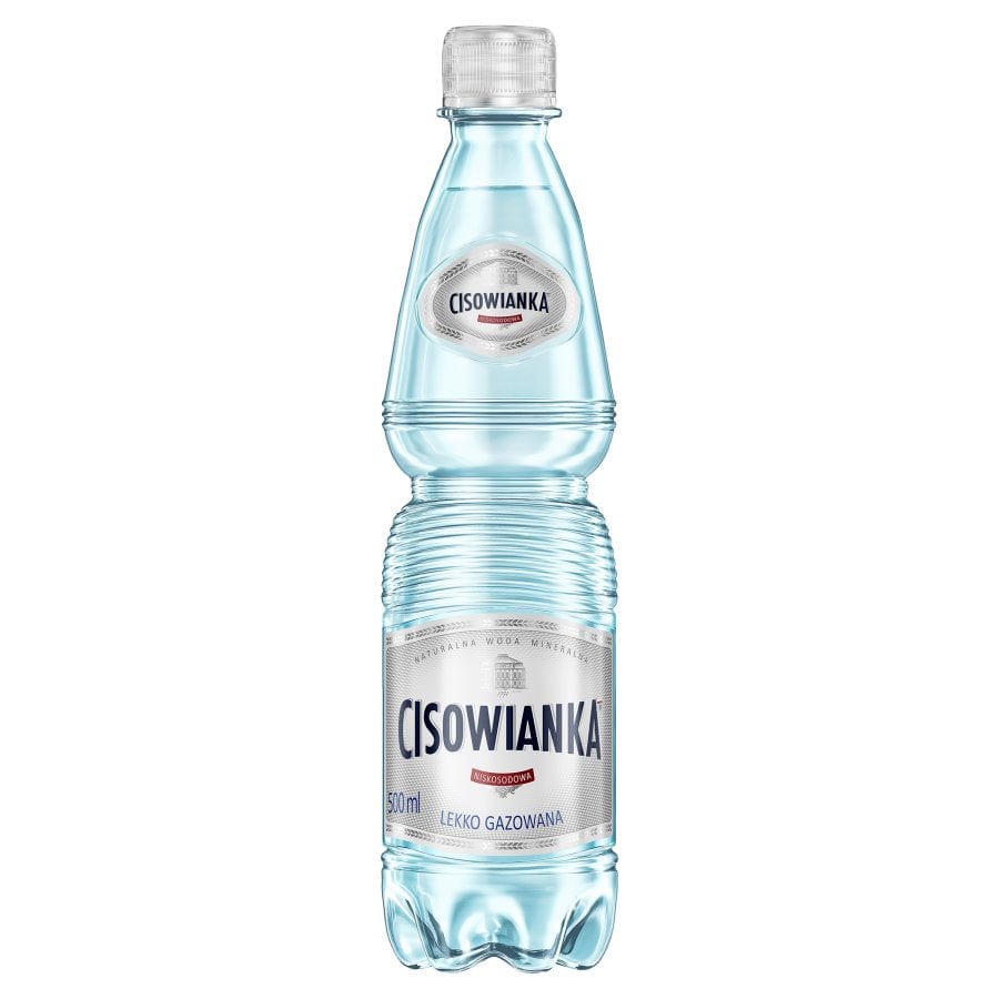 Produkt Cisowianka Woda Woda mineralna CISOWIANKA lekko gazowana 0,5 l Paleta 1512 szt K_039190_1512