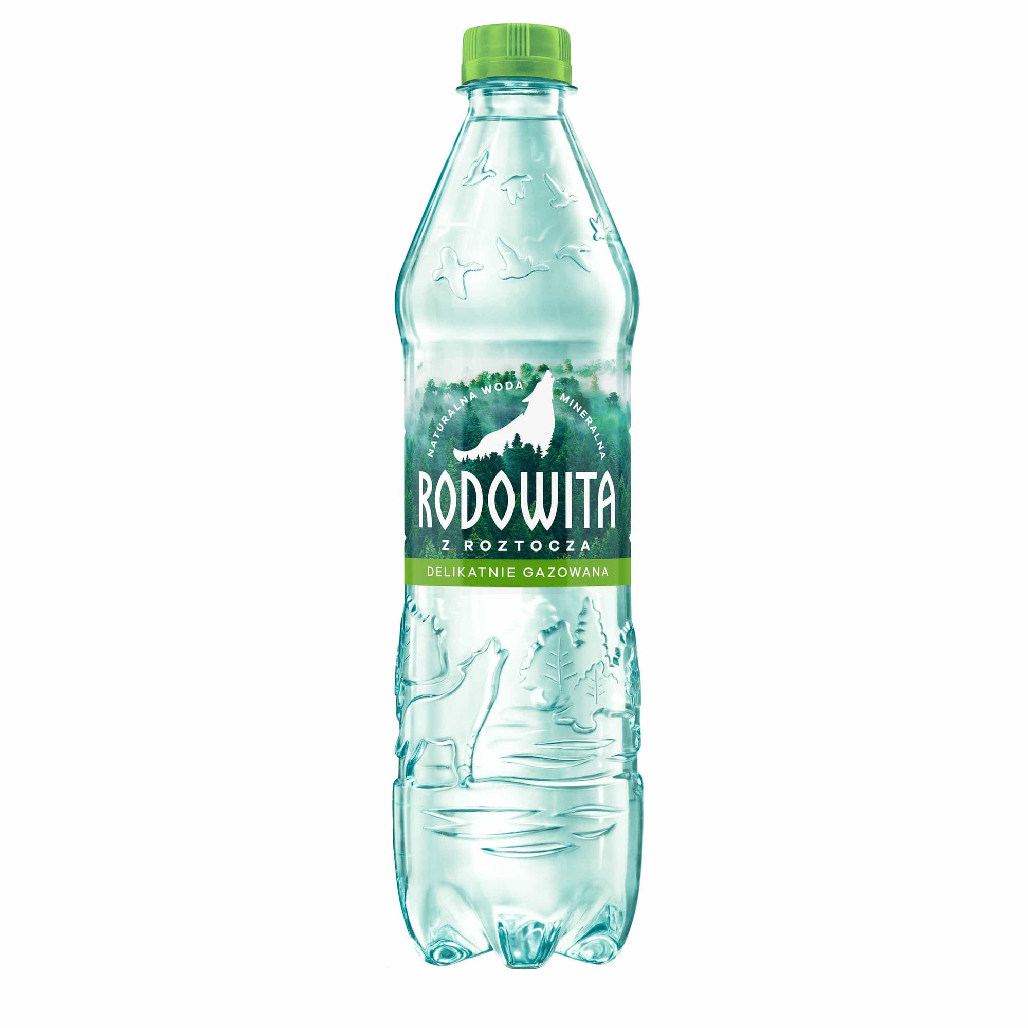 Produkt RODOWITA Woda Woda mineralna RODOWITA z Roztocza delikatnie gazowana 0,6 l S00127