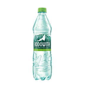 Produkt RODOWITA Woda Woda mineralna RODOWITA z Roztocza delikatnie gazowana Paleta 1296x 0,6 l K_038963_1296