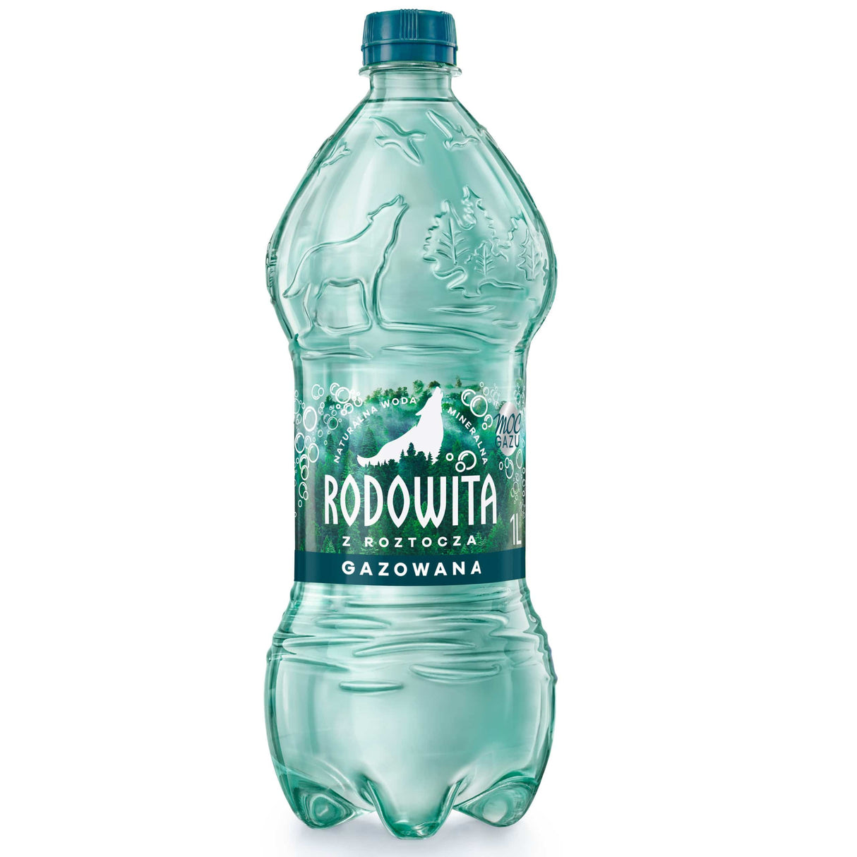 Produkt RODOWITA Woda Woda mineralna RODOWITA z Roztocza gazowana Paleta 684x 1l K_045223_684